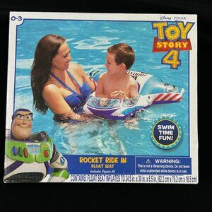 Toy Story 4 Pixar Rocket Ride In Float Boys Age 0-3 Kids Pool  Inflatable NEW